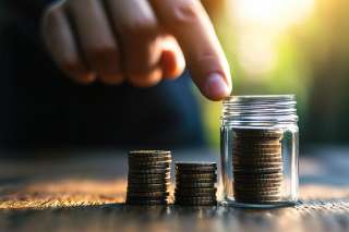 Foto: Stapel Münzen